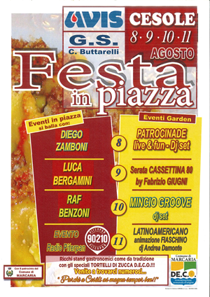 FESTA IN PIAZZA 2025