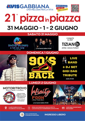 21^ PIZZA IN PIAZZA